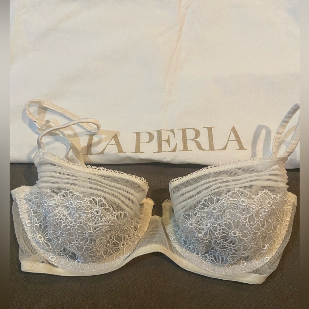 La Perla Macramé Demi underwire bra - Size 34C